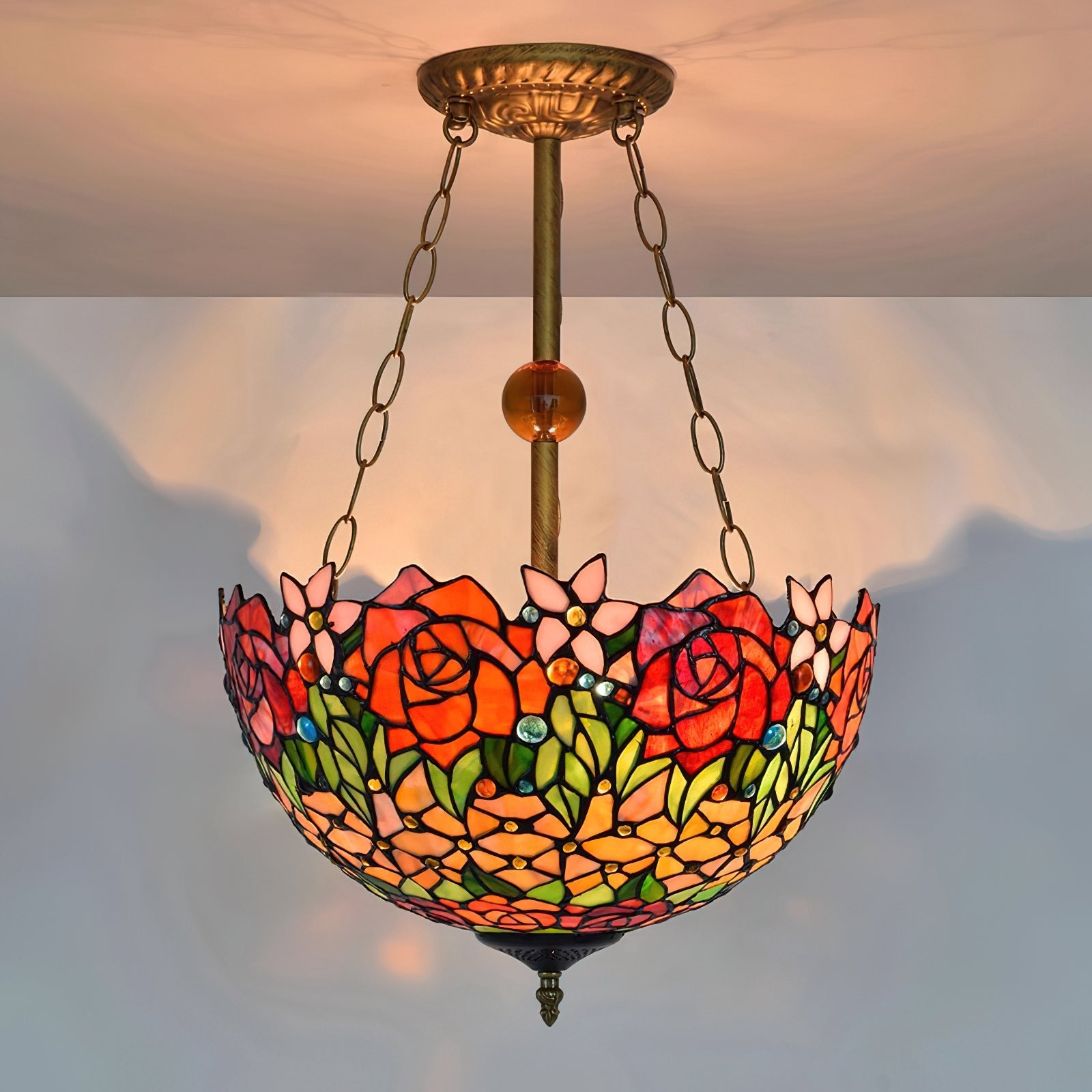 Lentysa Tiffany Plafondlamp