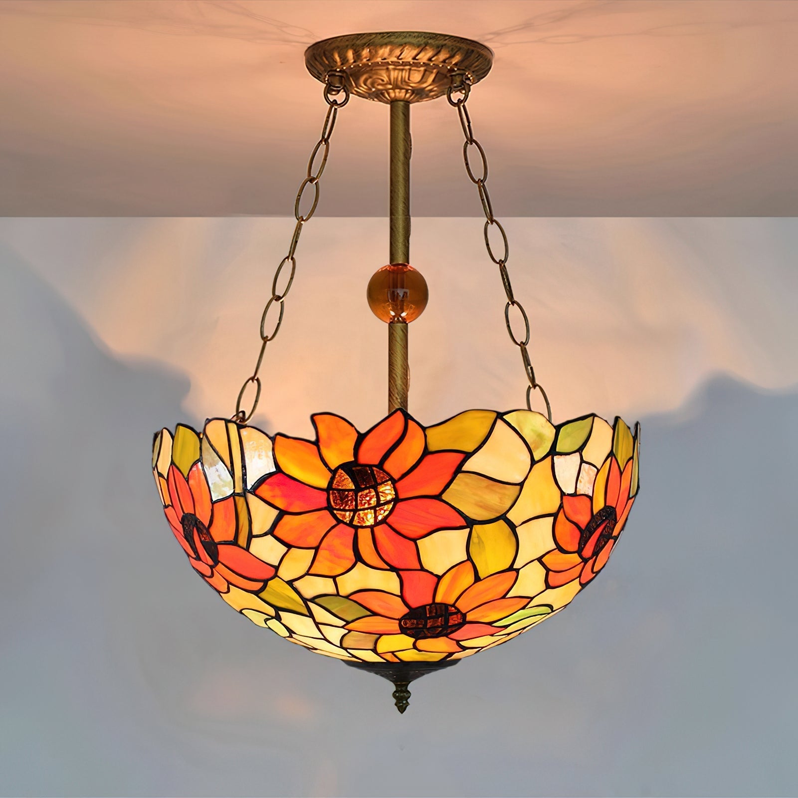 Lentysa Tiffany Plafondlamp