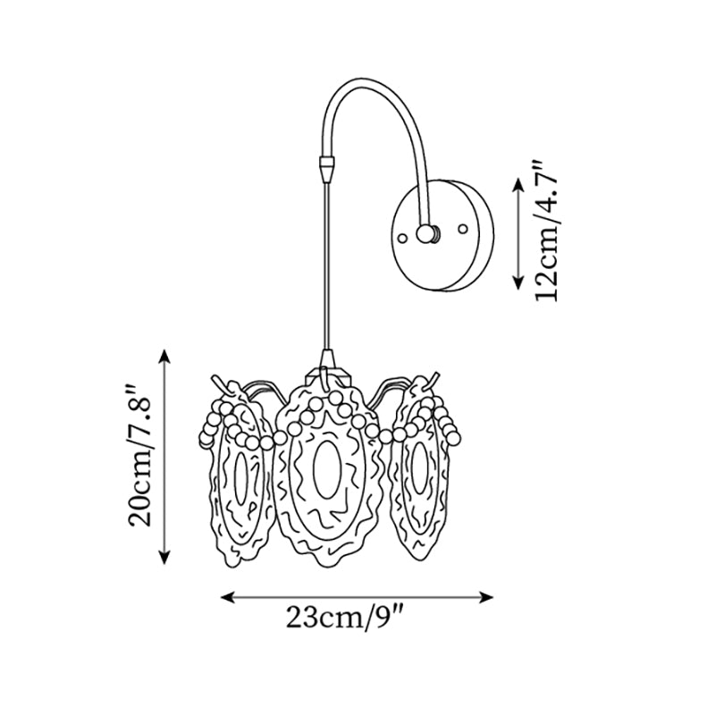 Nysaa Flower Wandlamp