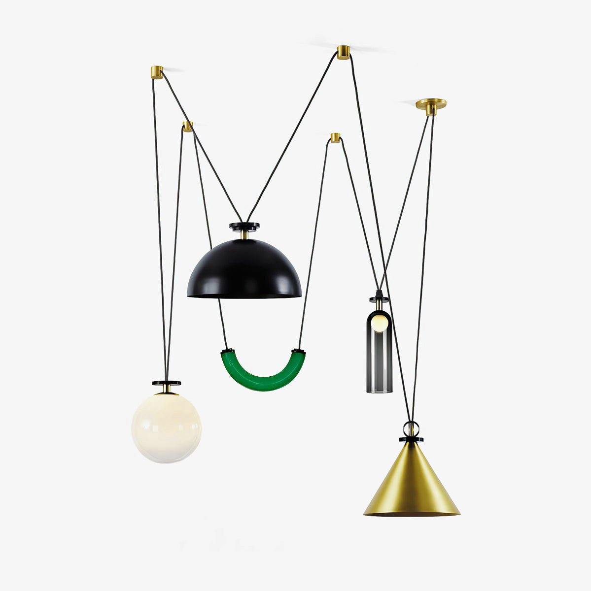 Cuzon Geometrische Hanglamp