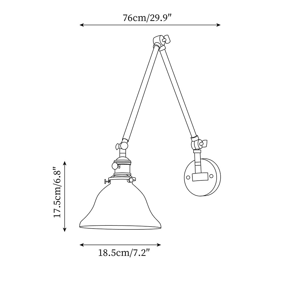 Elvoro Wandlamp