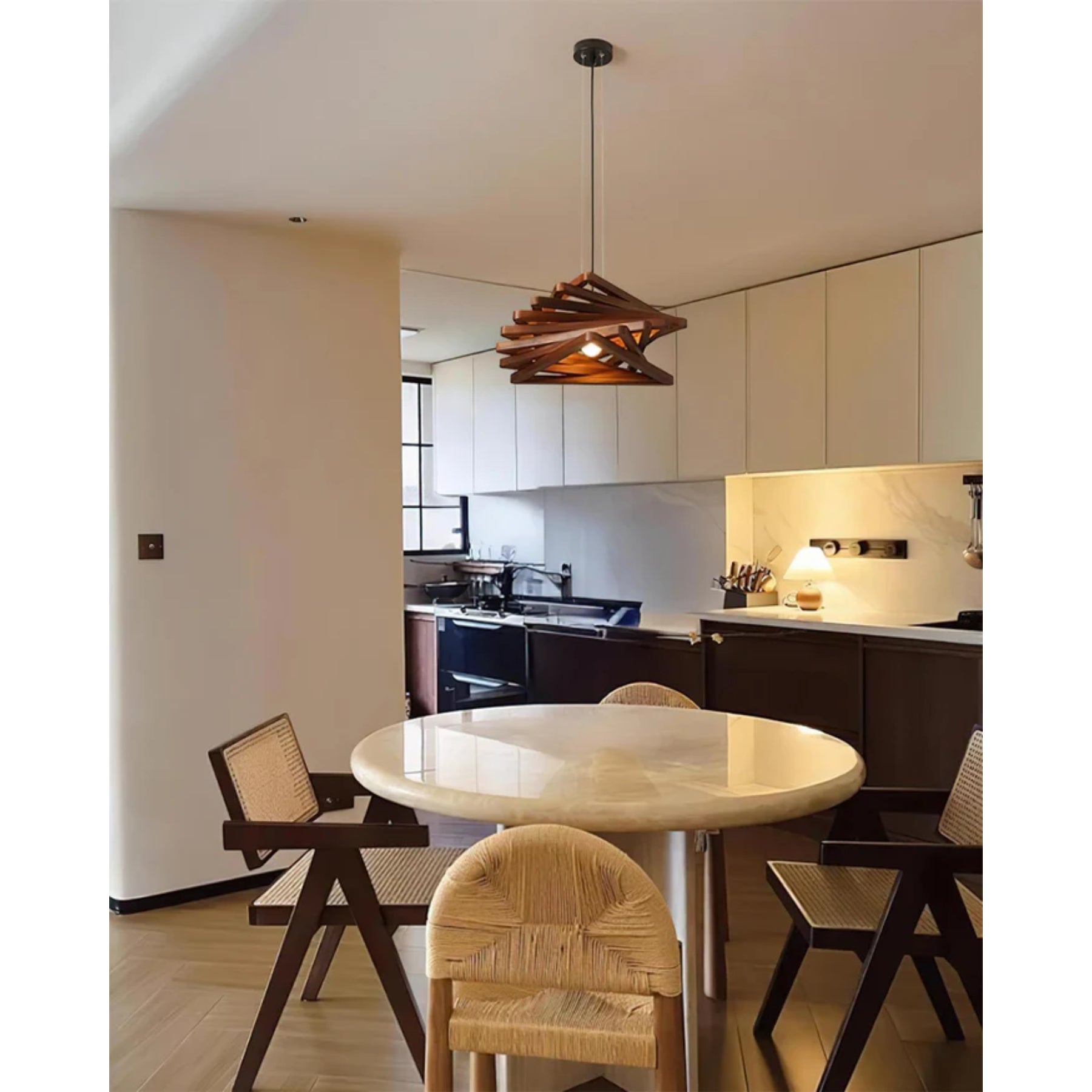 Holezan Houten Hanglamp