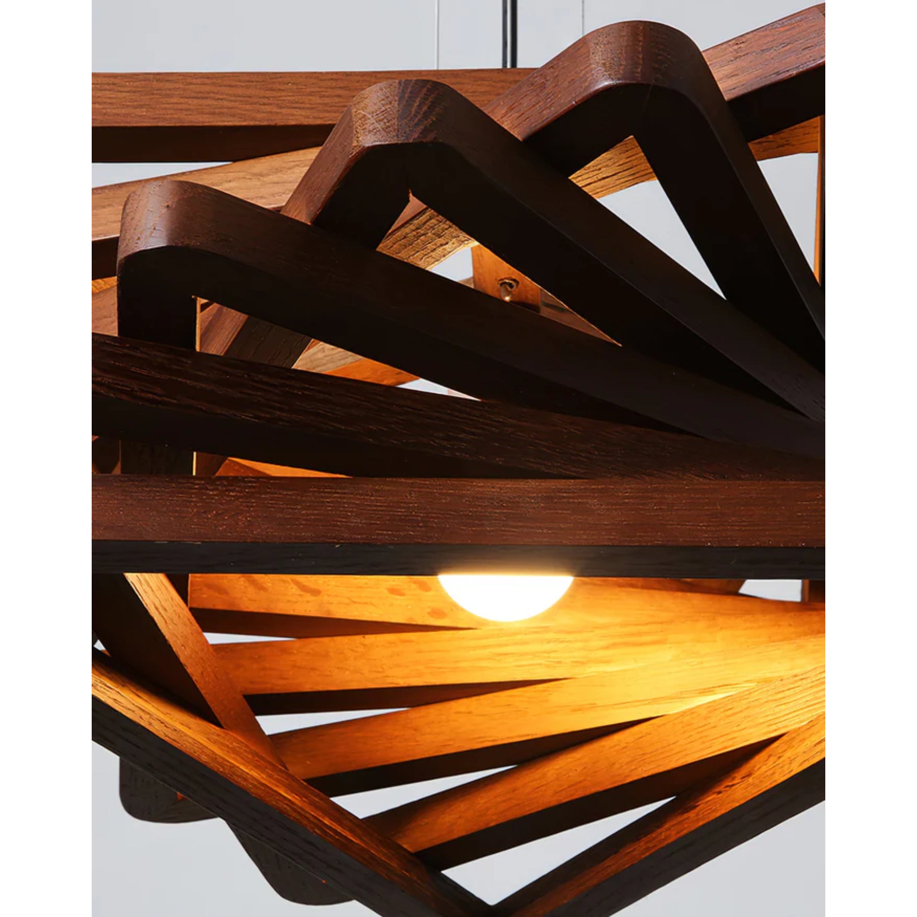 Holezan Houten Hanglamp