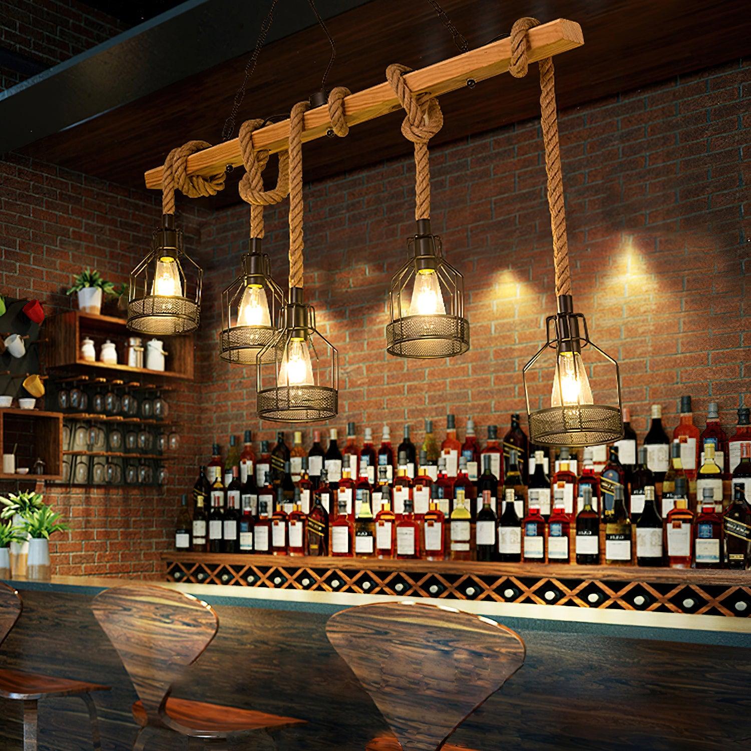 Elesno Henneptouw Hanglamp
