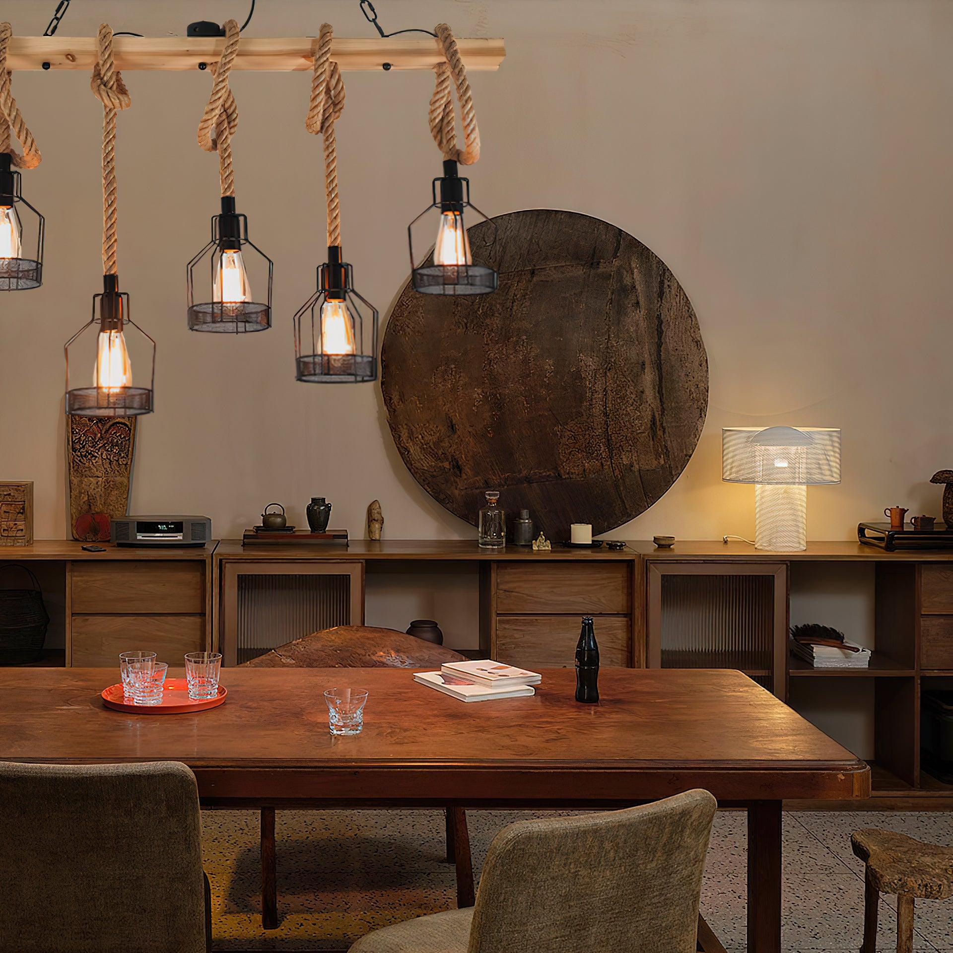 Elesno Henneptouw Hanglamp