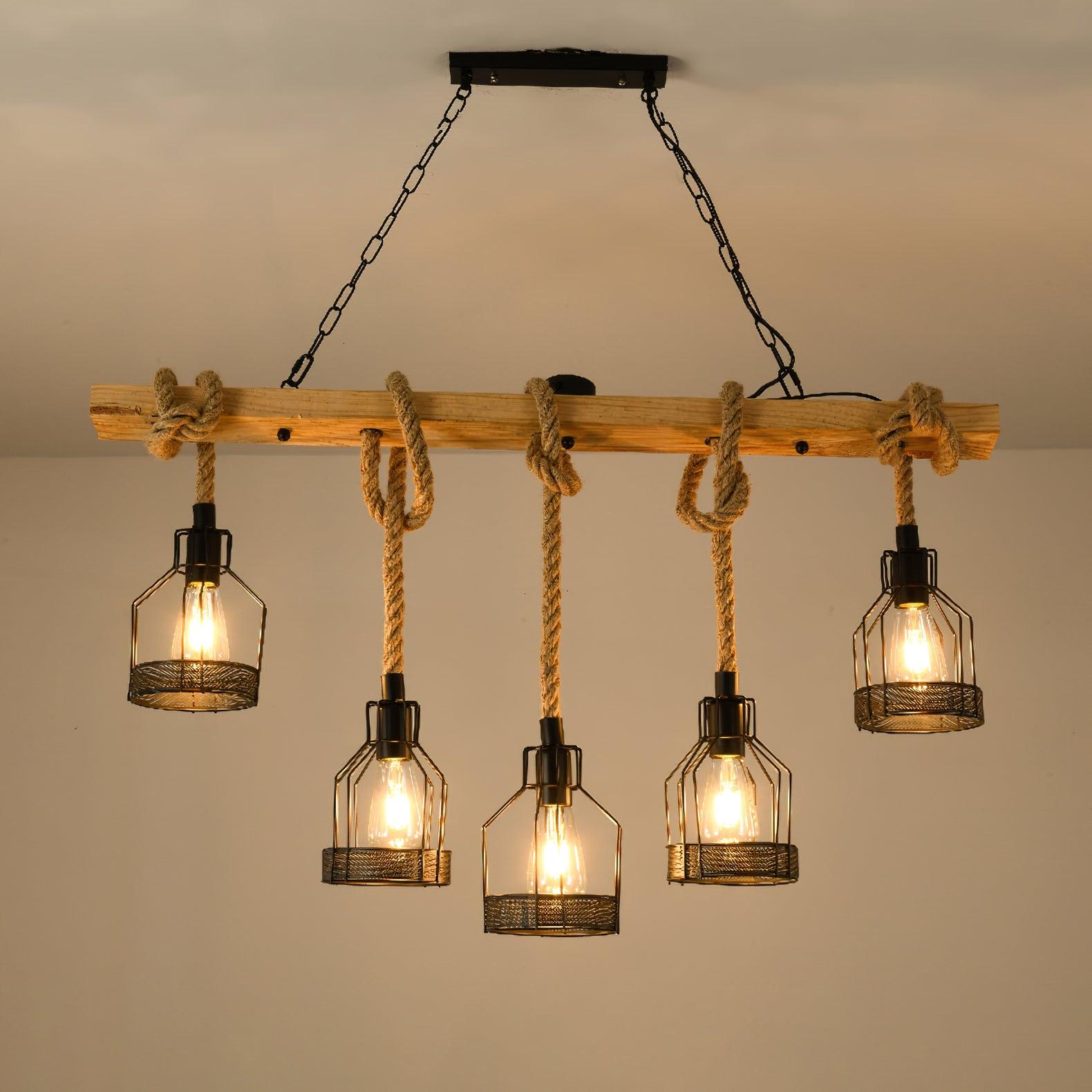 Elesno Henneptouw Hanglamp