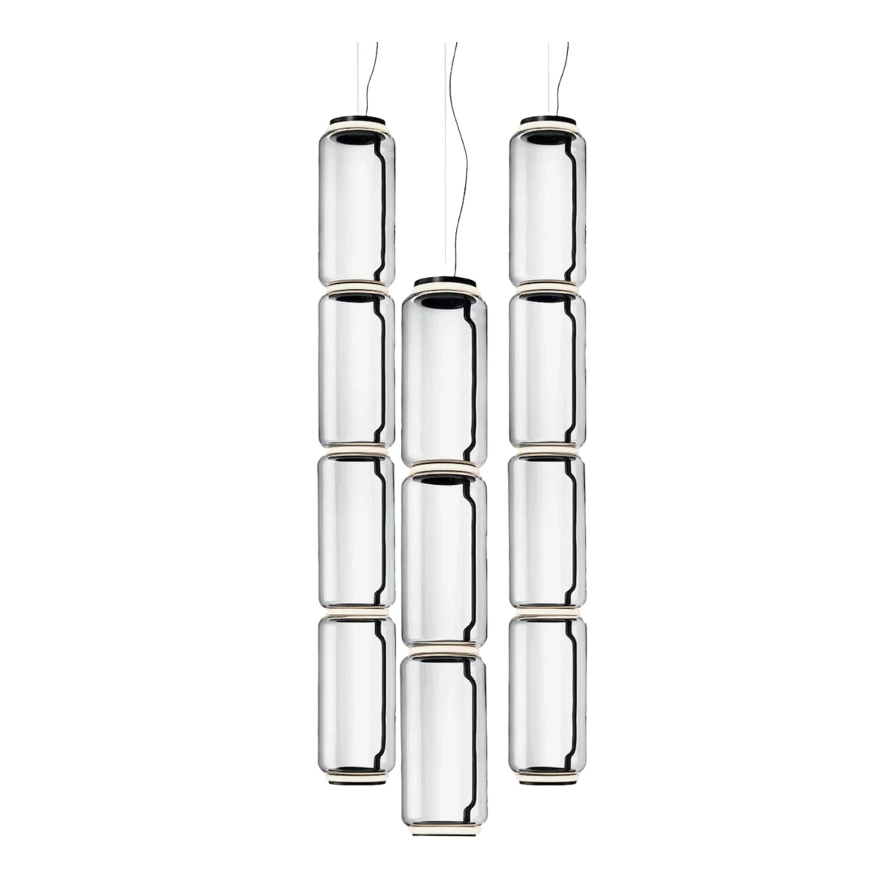 Teyylino Cilindrische Glazen Hanglamp