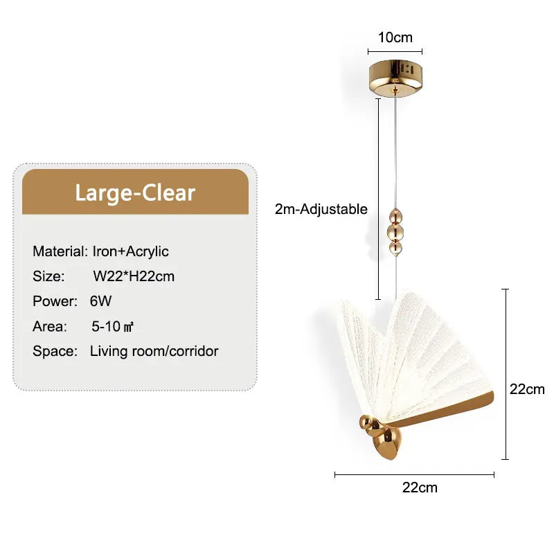 Loeza Vlindervorm Hanglamp