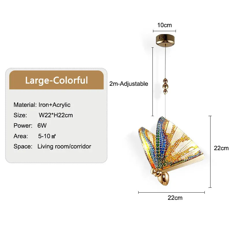 Loeza Vlindervorm Hanglamp