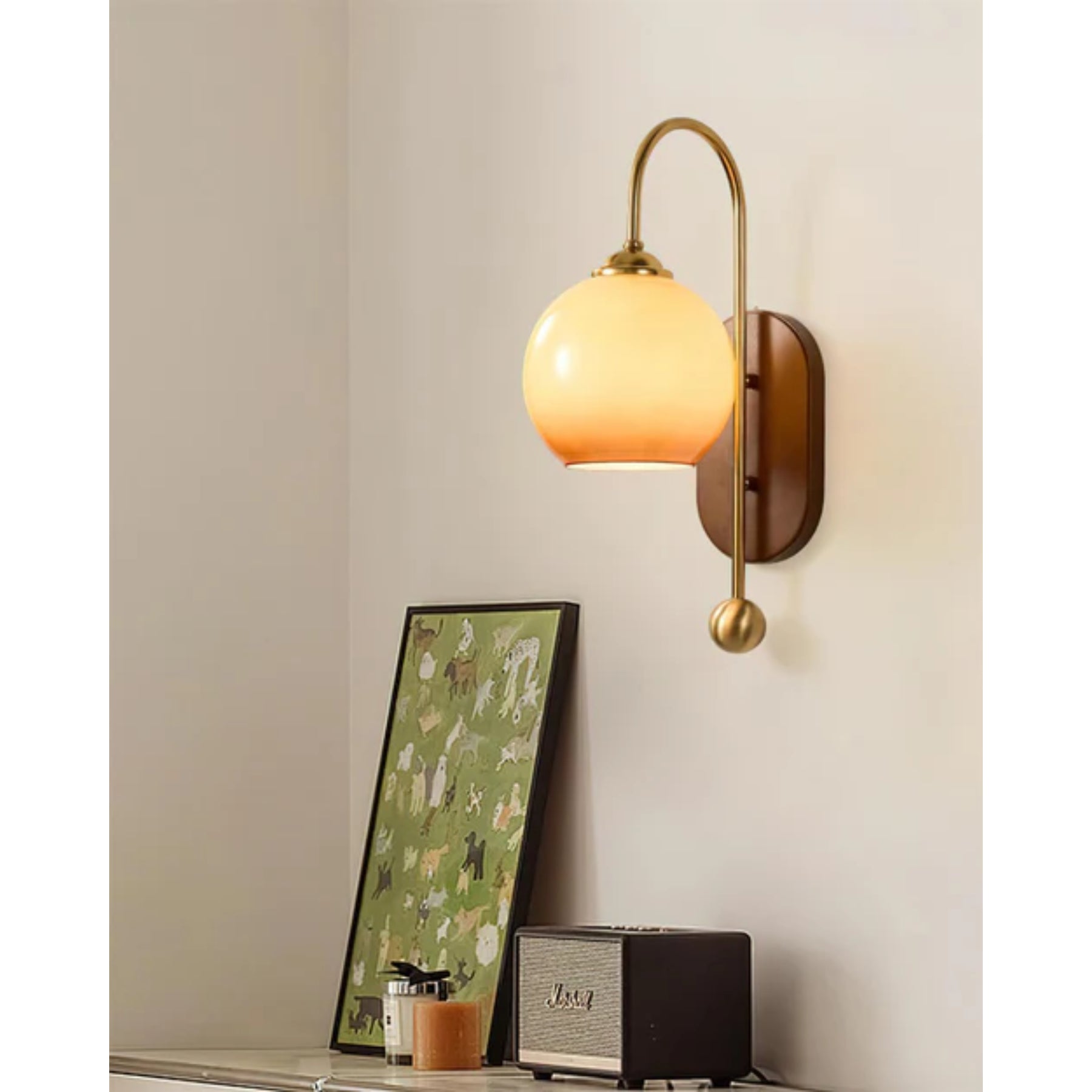 Lentes Wandlamp