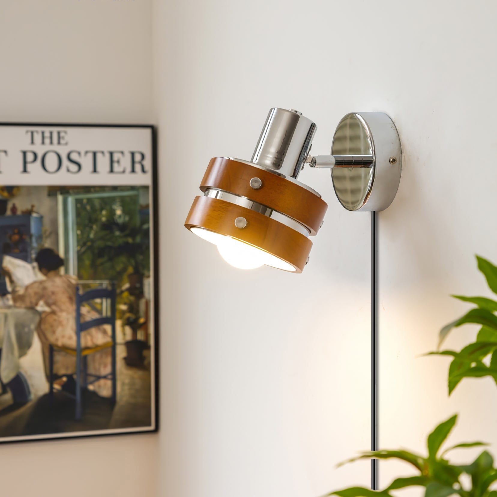 Kamvy Plug In Wandlamp