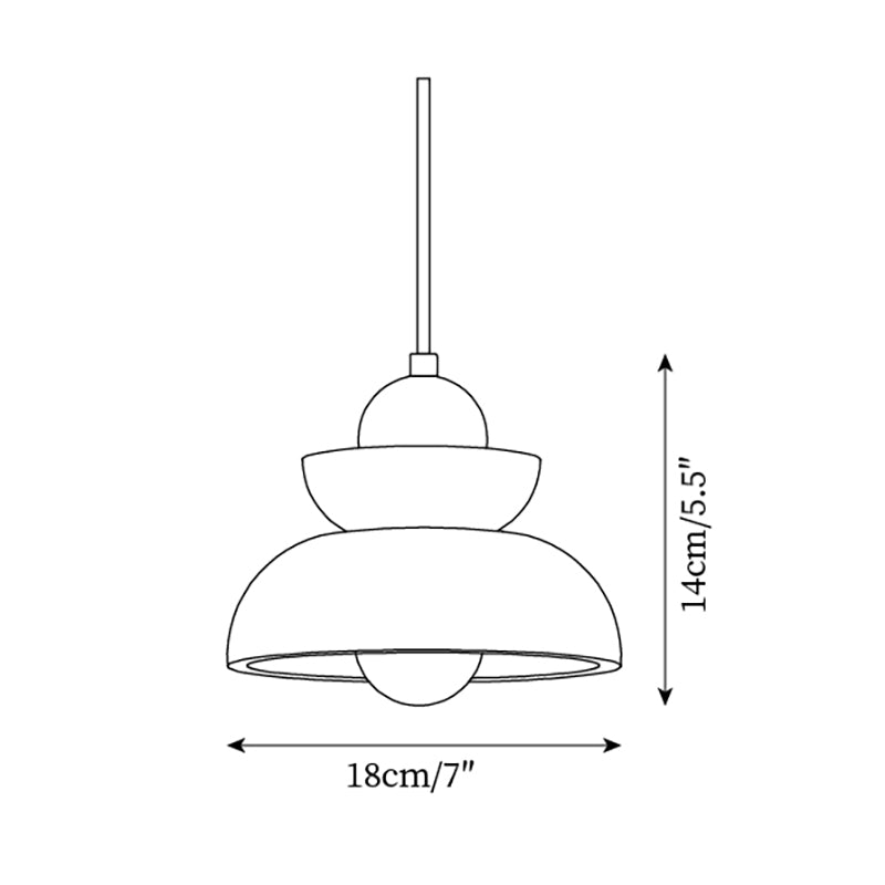 Rasvello Travertijn Hanglamp
