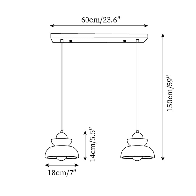 Rasvello Travertijn Hanglamp