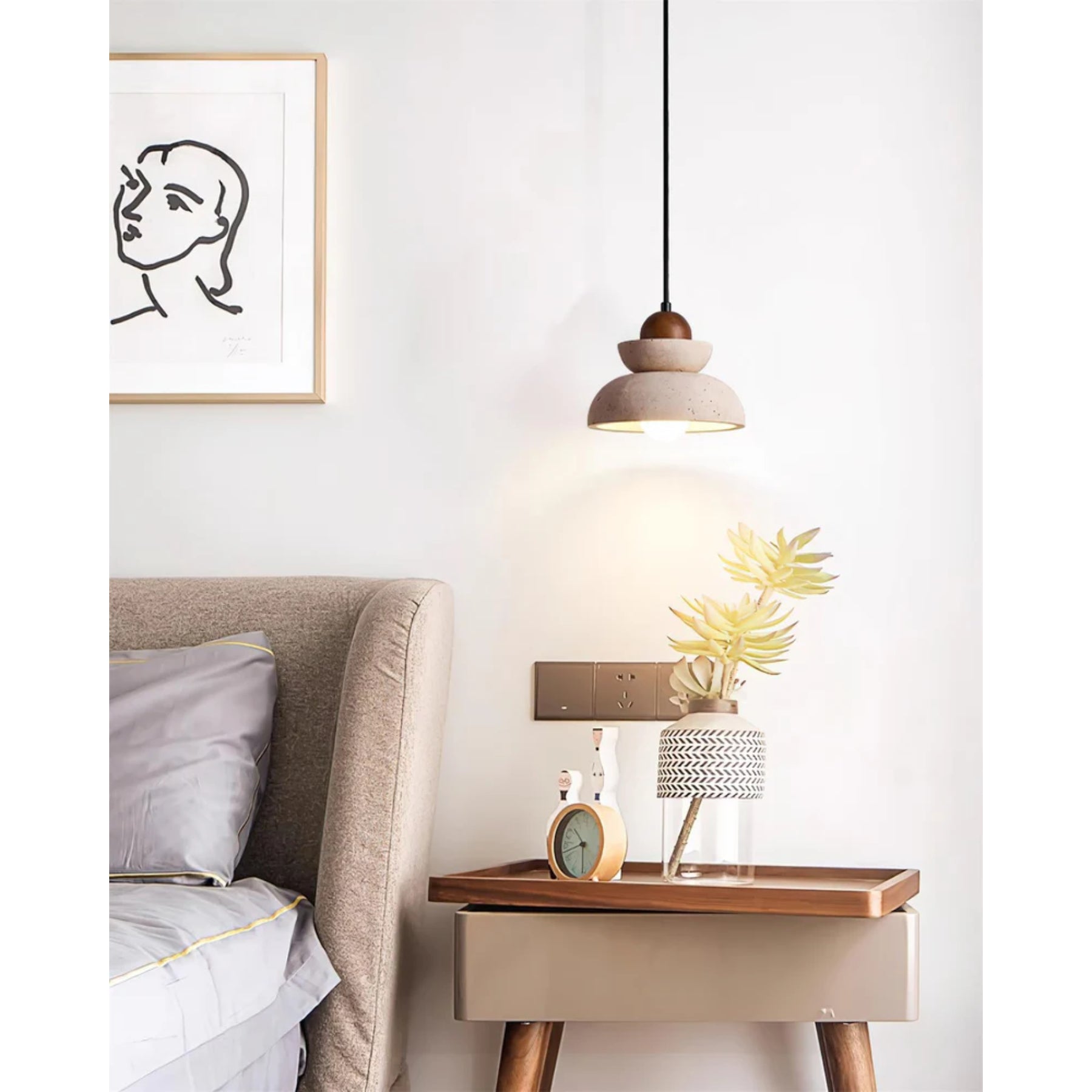 Rasvello Travertijn Hanglamp