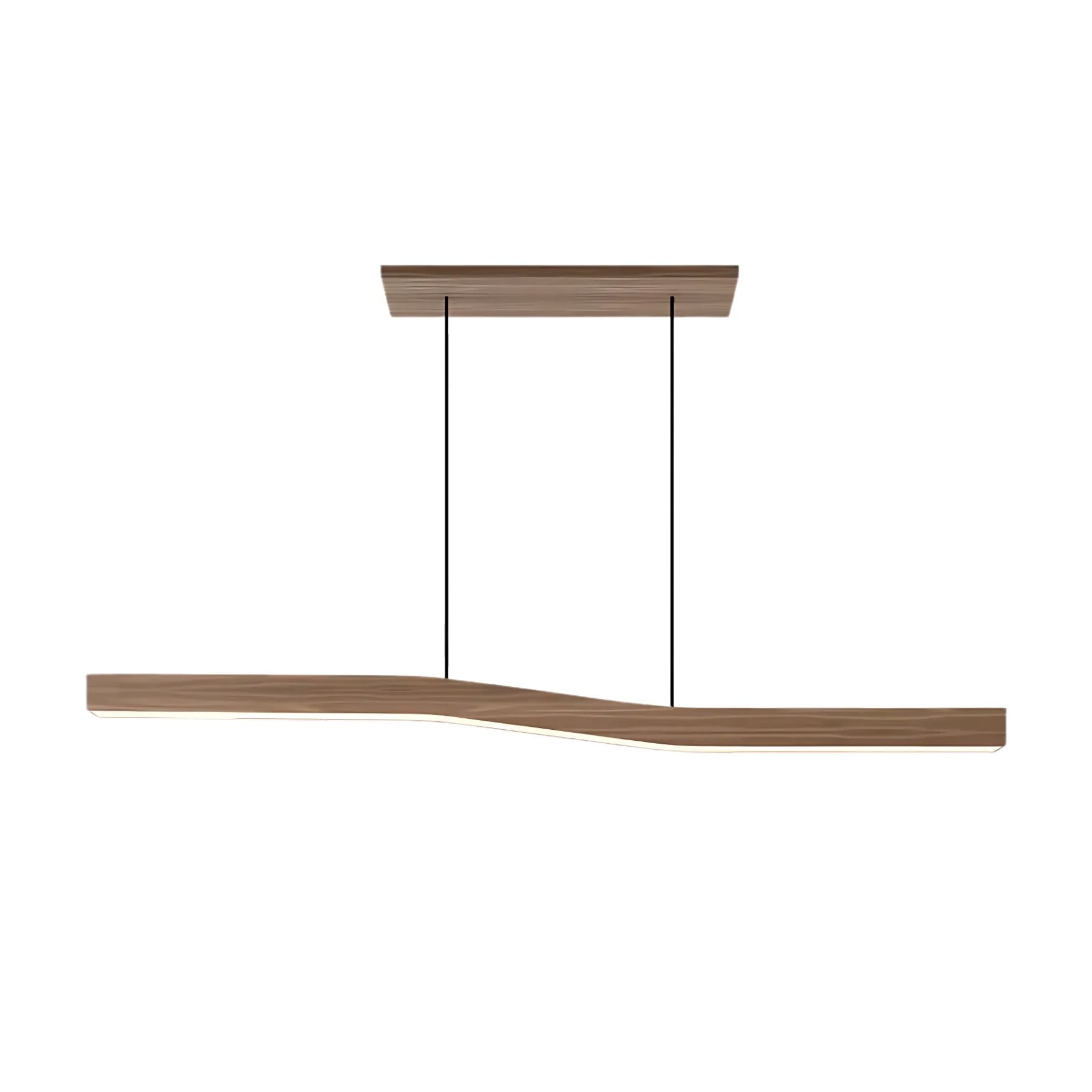 Waveline Houten Hanglamp