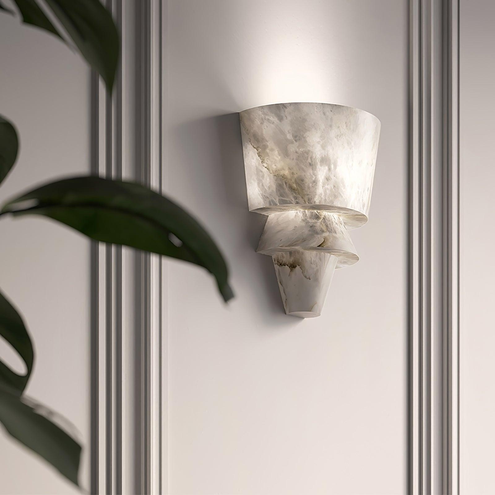Rosvani Albaster Wandlamp
