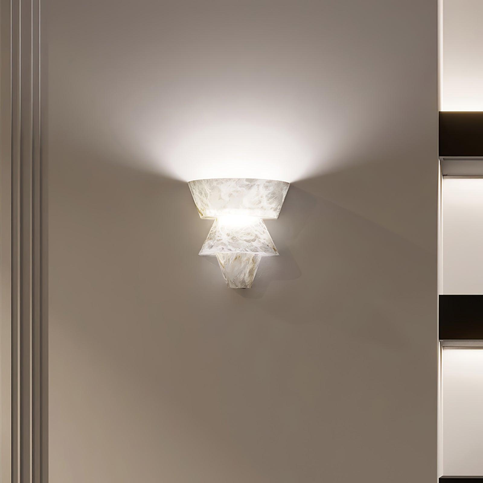 Rosvani Albaster Wandlamp