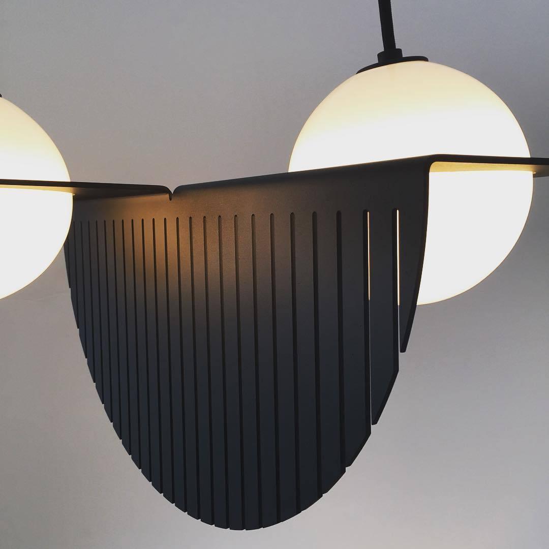 Byron Zwarte Designer Hanglamp