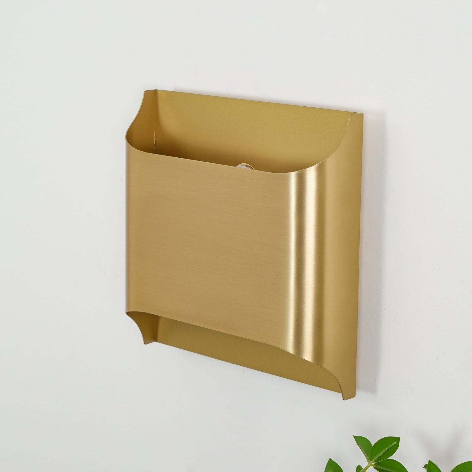 Lelo Messing Wandlamp