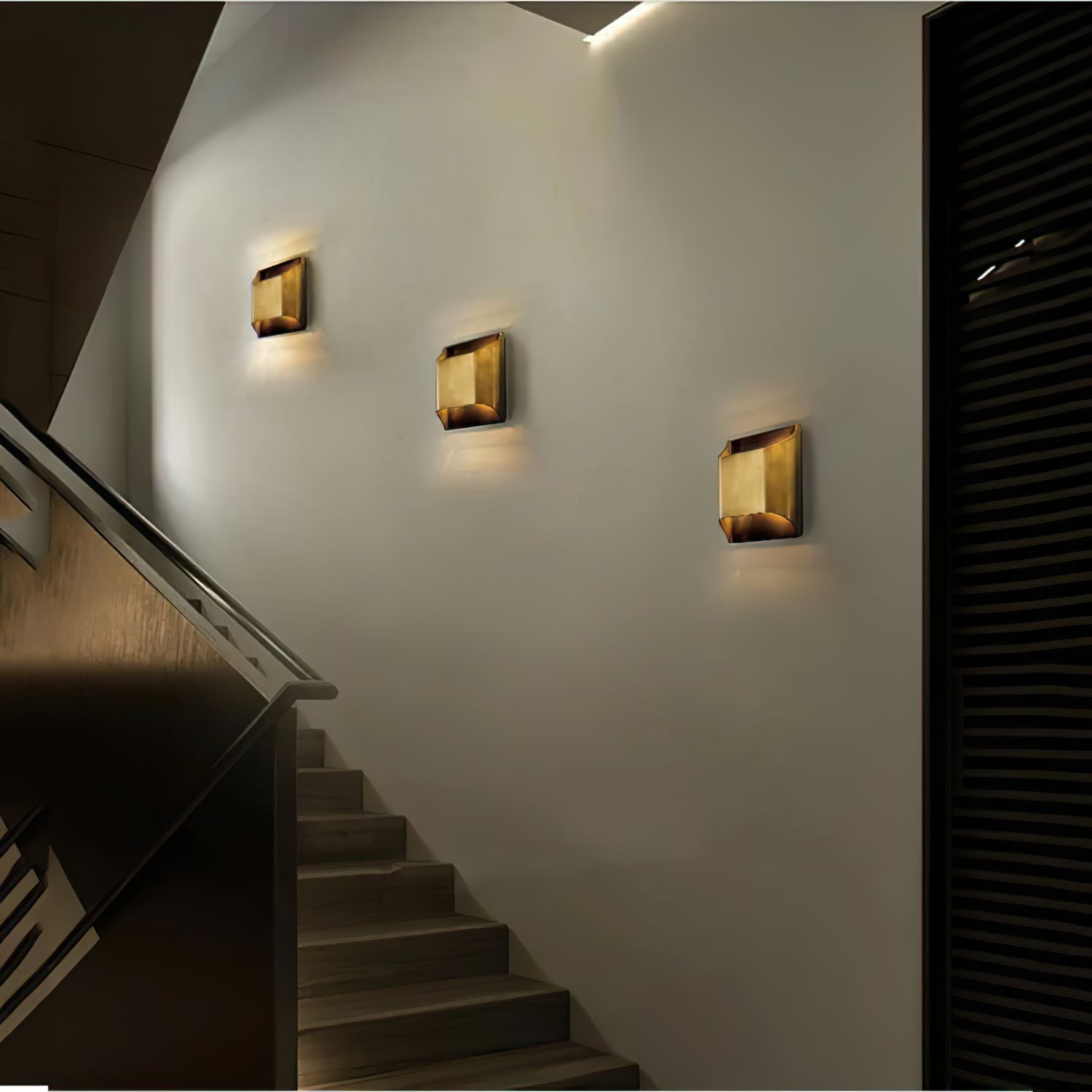 Lelo Messing Wandlamp