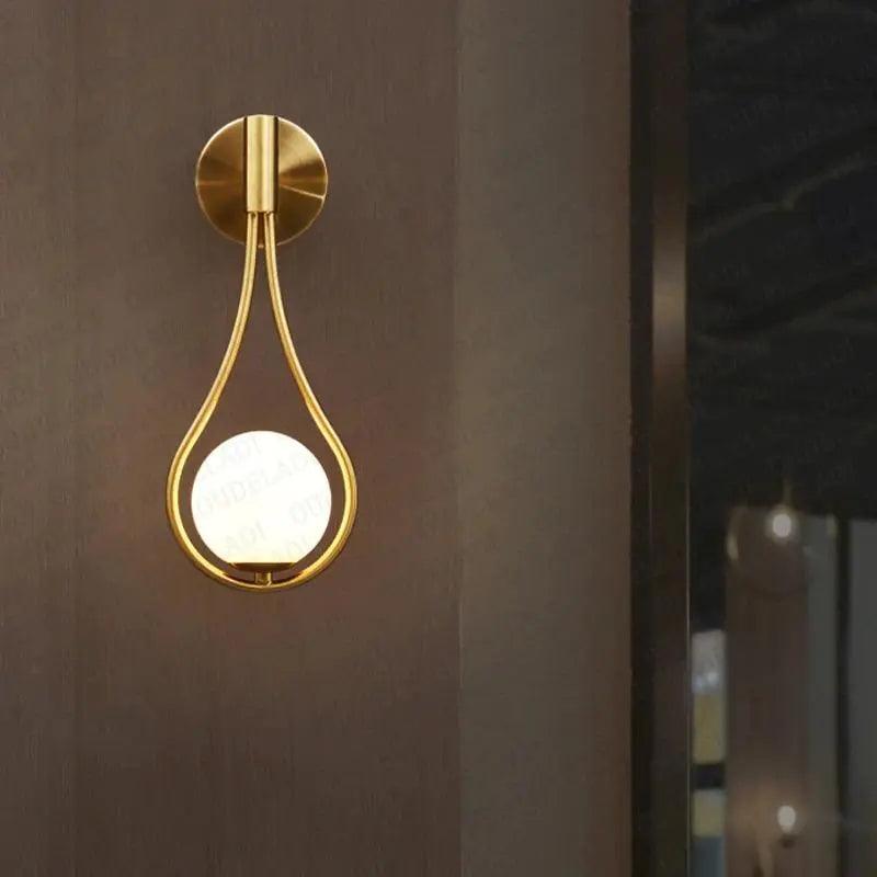 Lyvi Druppel Design Wandlamp