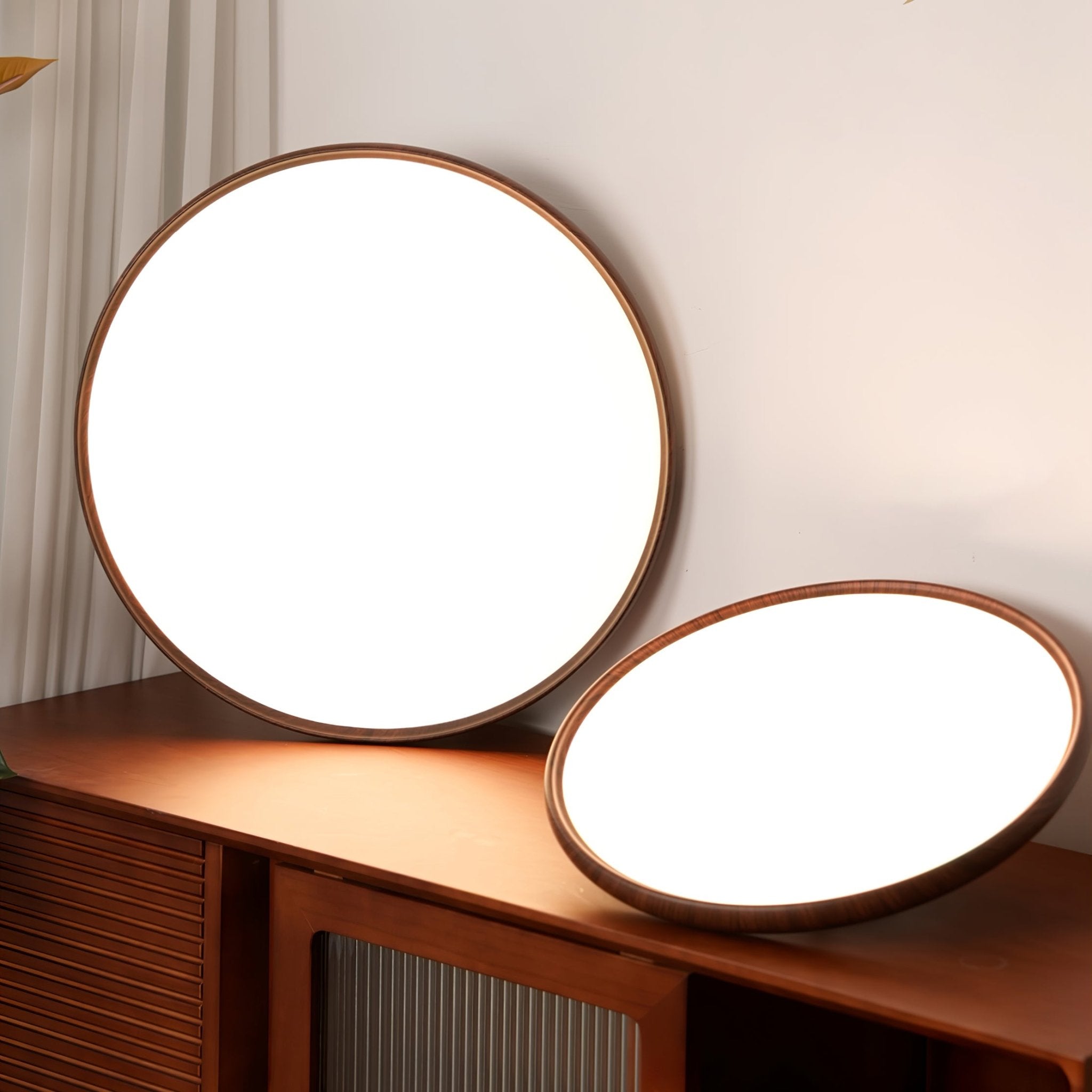 Leiza Houten Plafondlamp
