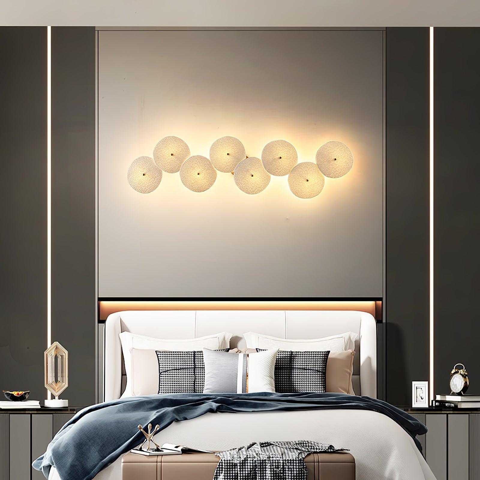 Lys Lotus Wandlamp