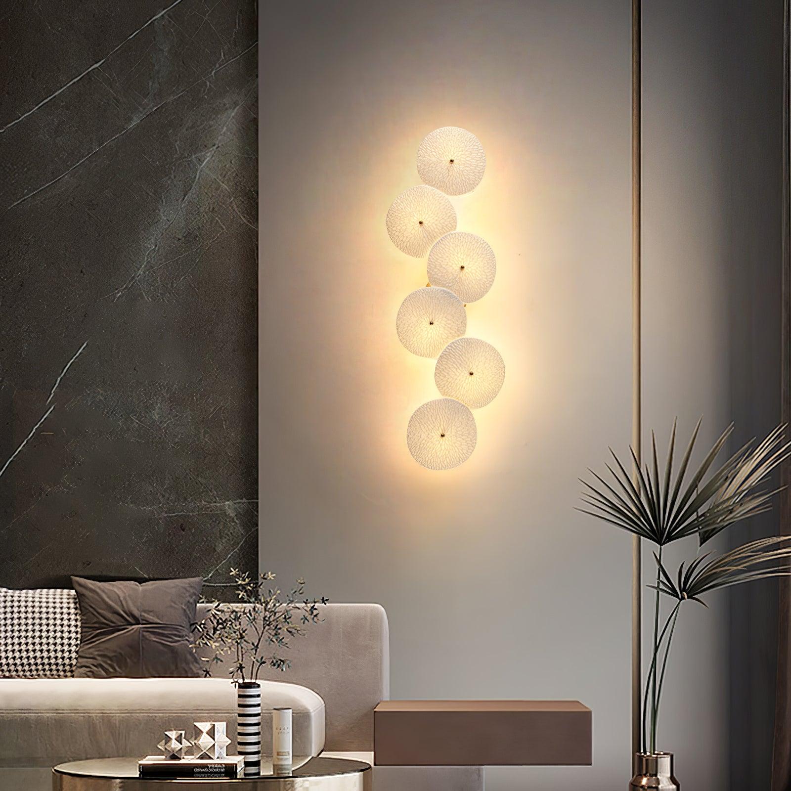 Lys Lotus Wandlamp