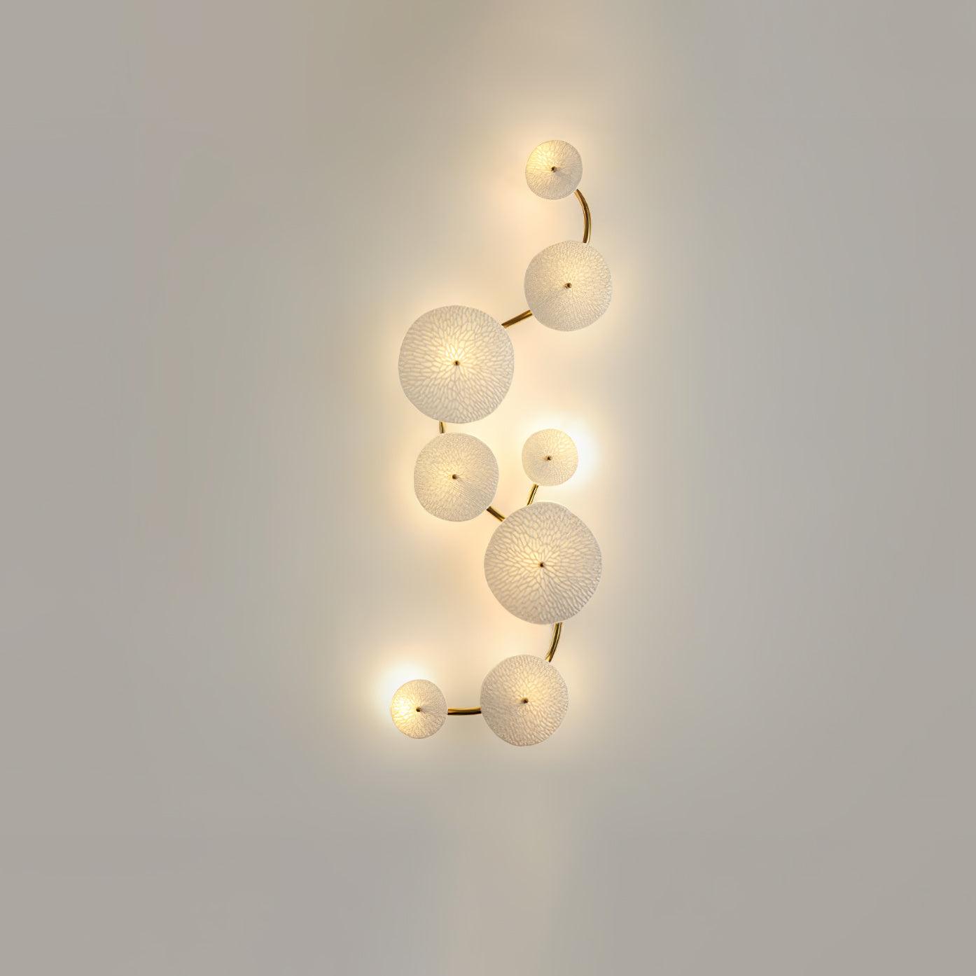 Lys Lotus Wandlamp