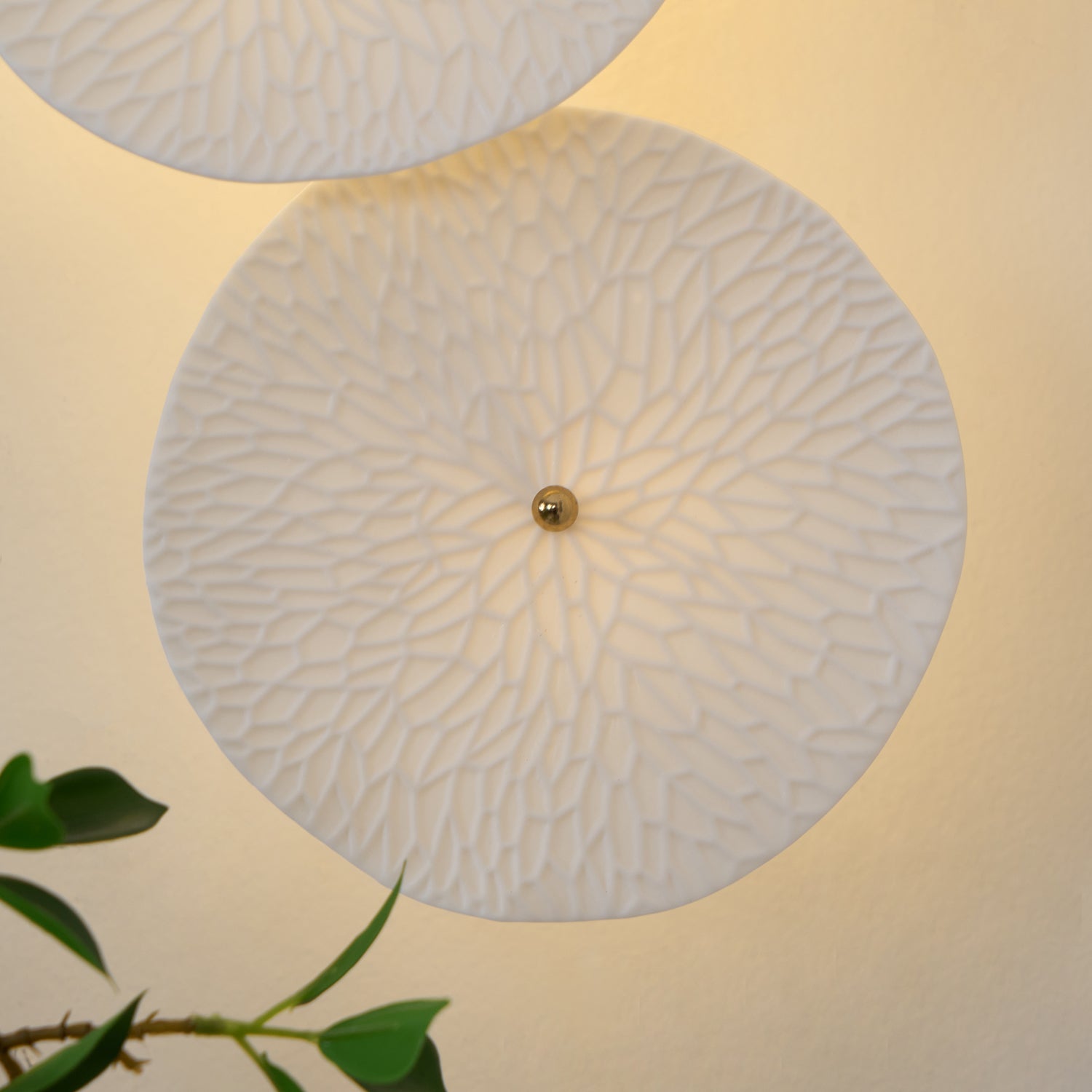 Lys Lotus Wandlamp