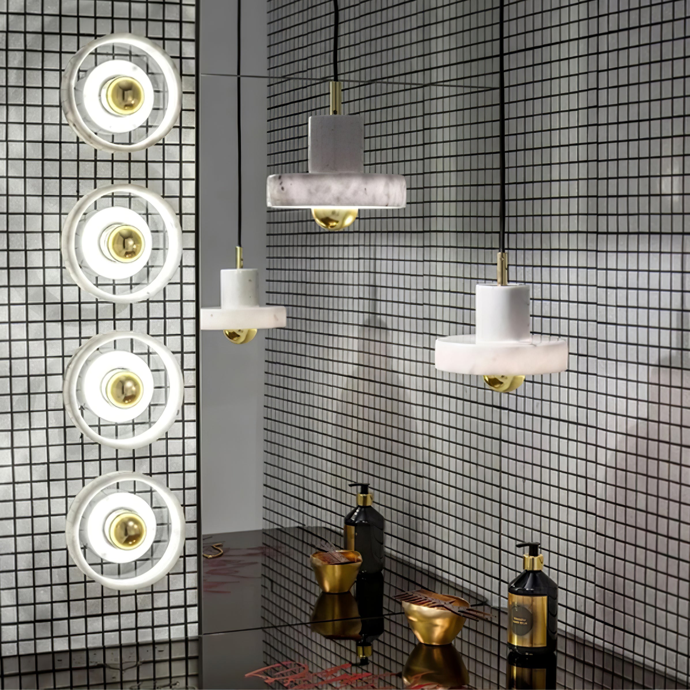 Aurea Marmeren Hanglamp
