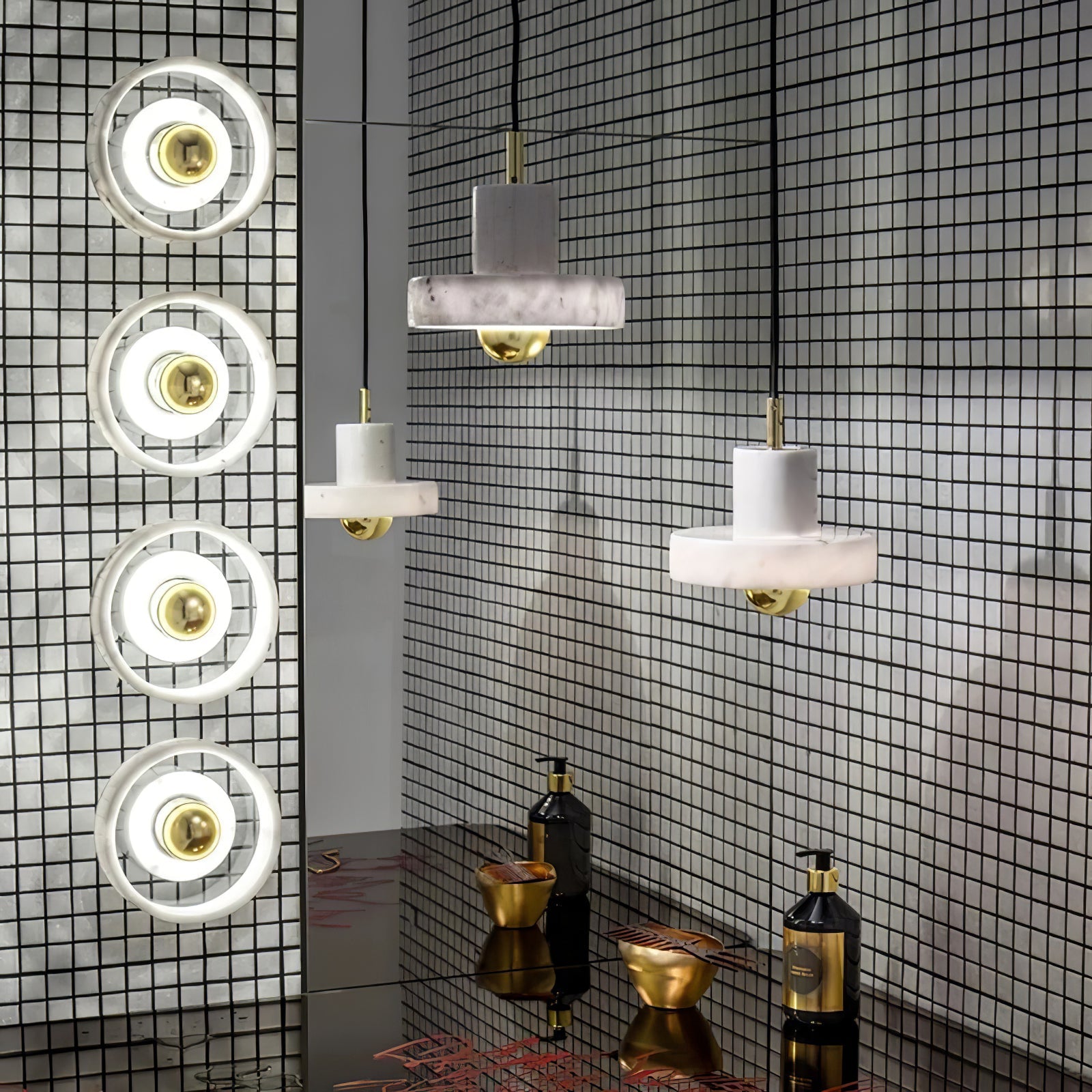 Aurea Marmeren Hanglamp