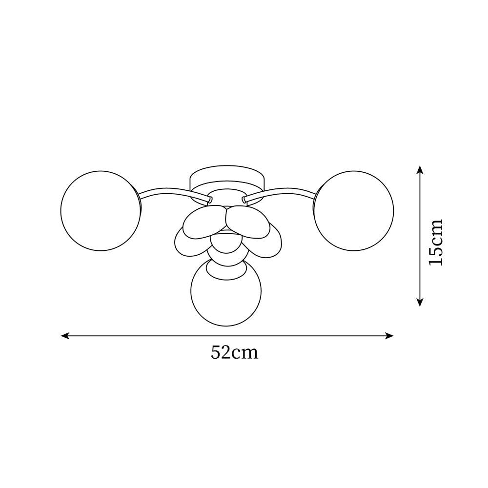 Saviro Plafondlamp