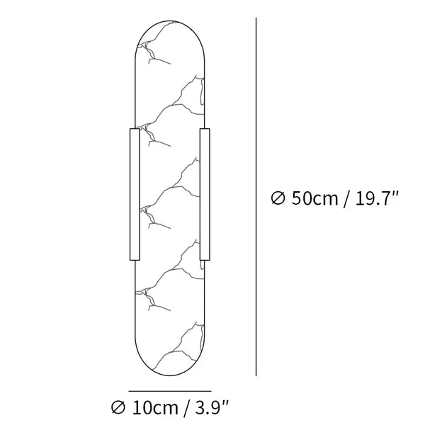 Melanze Wandlamp