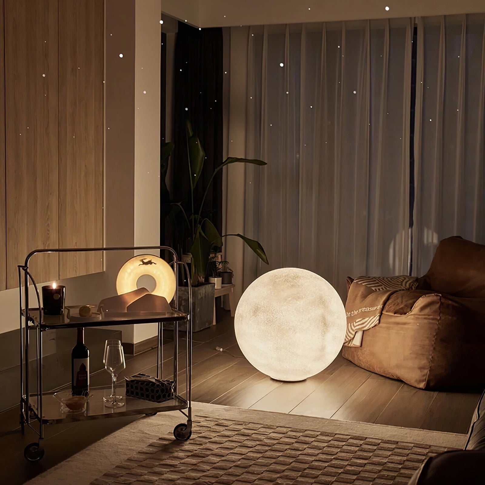 Lumza Maanvorm Vloerlamp