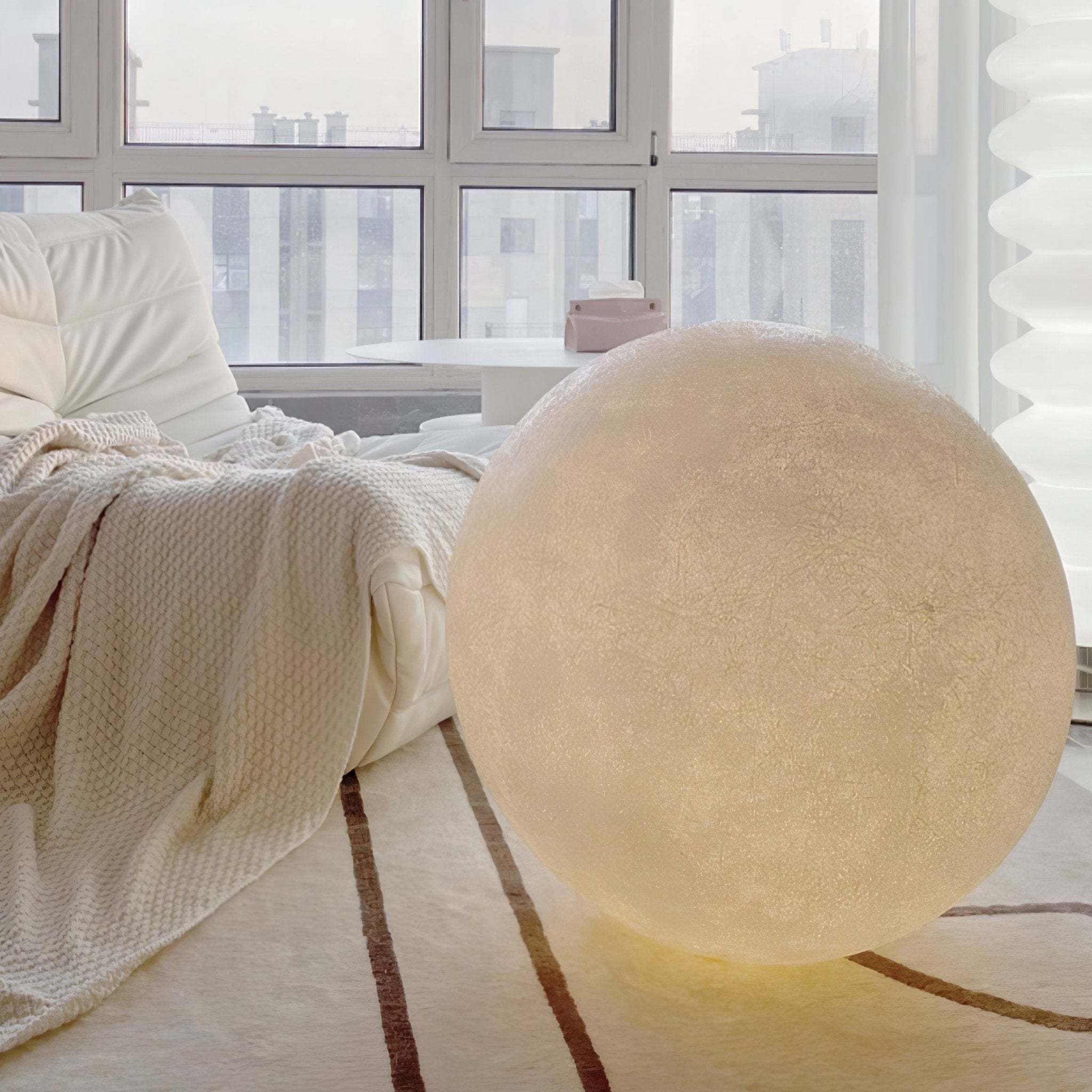 Lumza Maanvorm Vloerlamp