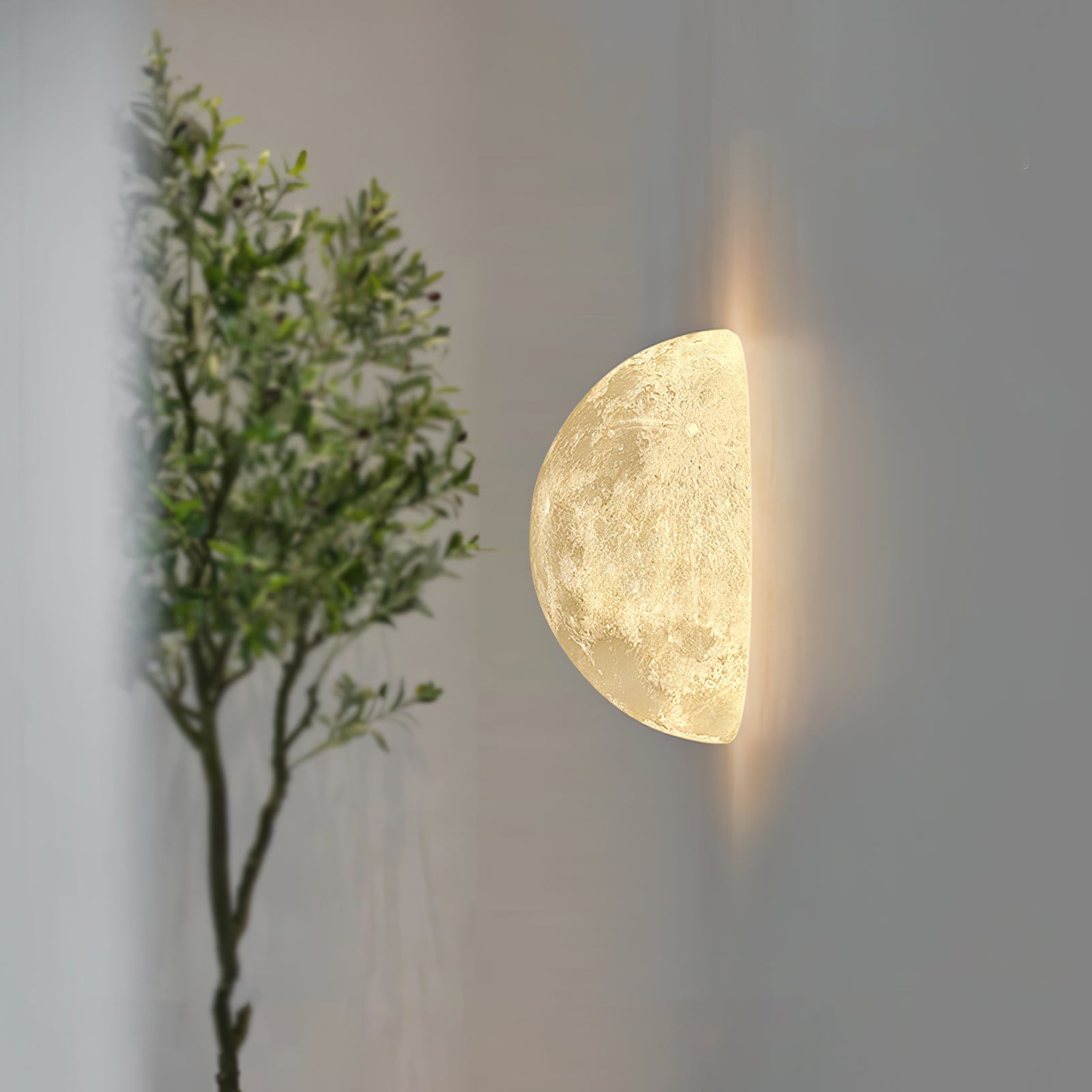 Tralvik Maanontwerp Wandlamp