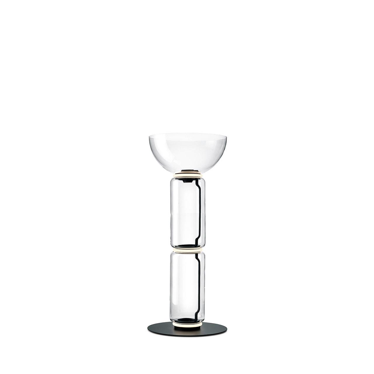 Teyylino Cilindrische Glazen Vloerlamp