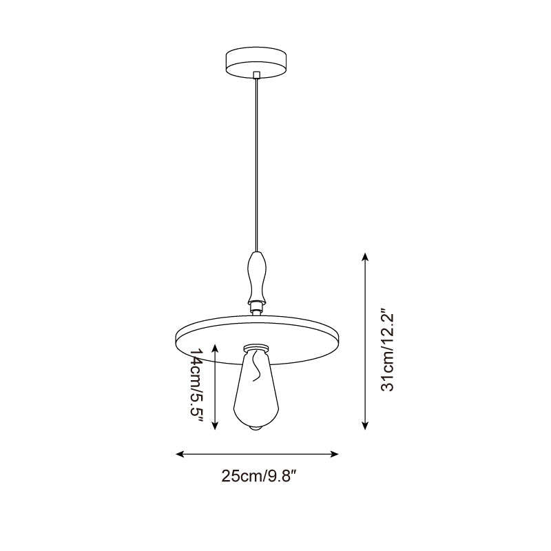 Eribes Natuursteen Hanglamp