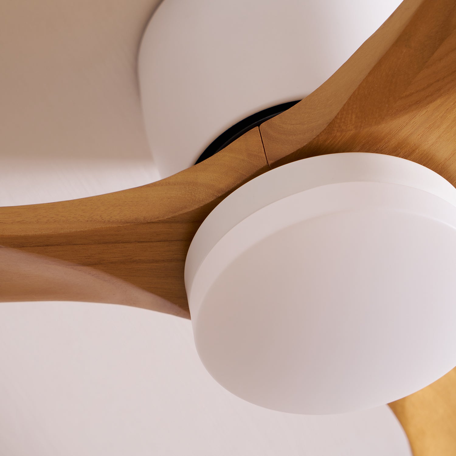 Lyio Houten LED Plafondventilator