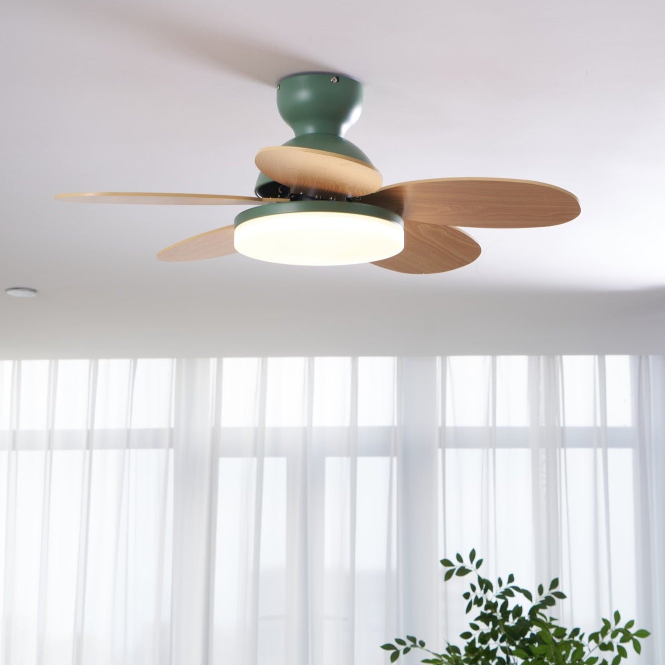 Paleto LED Plafondventilator