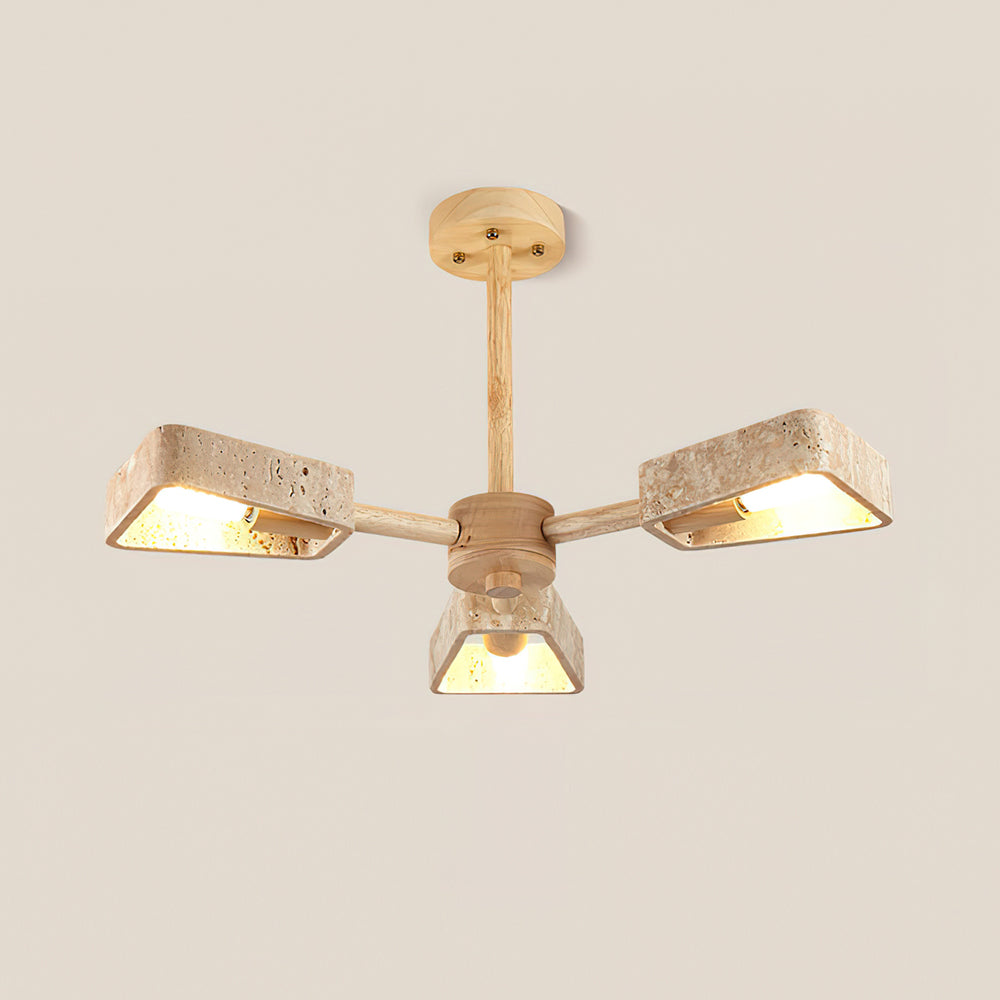 Welton Natuursteen Plafondlamp