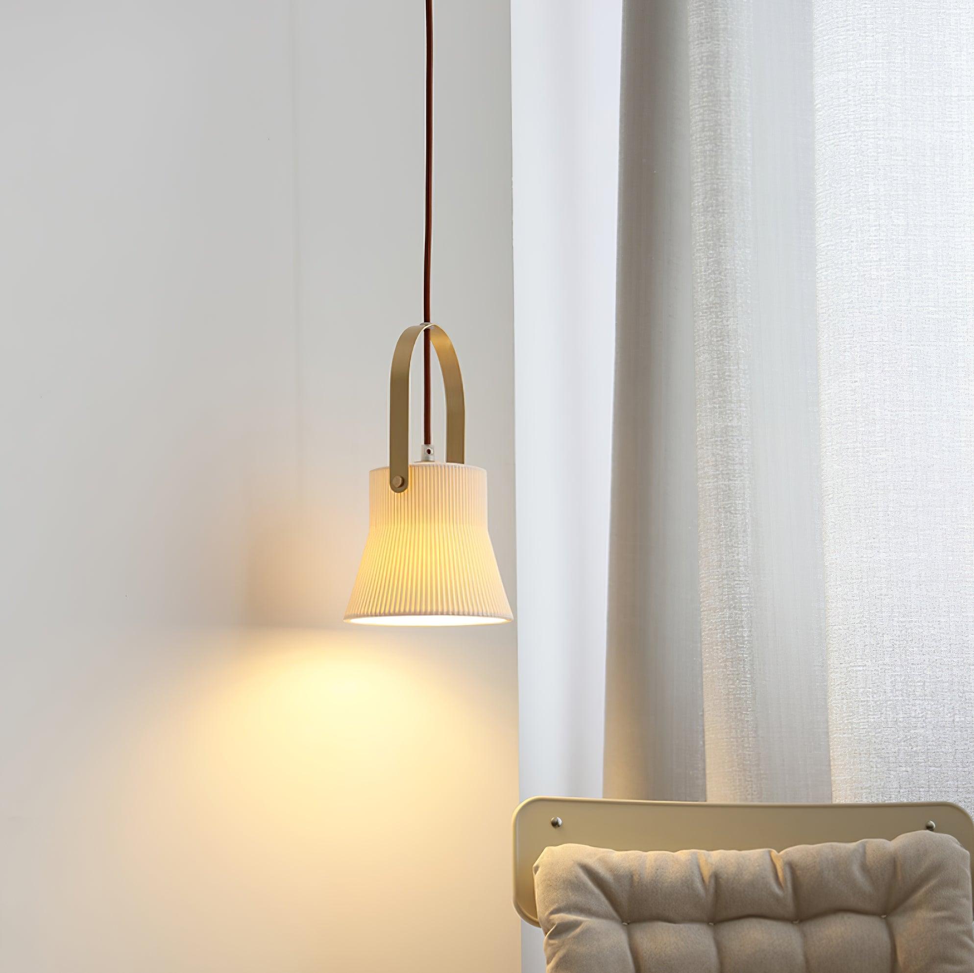 Keramische Ribvorm Hanglamp