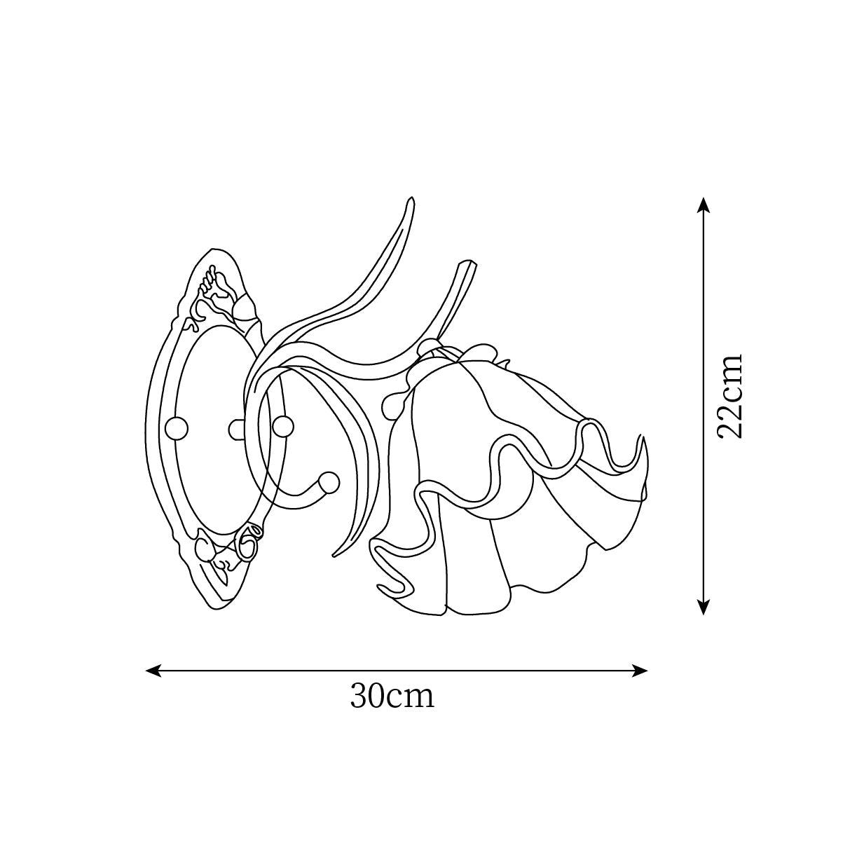 Cella Flower Wandlamp