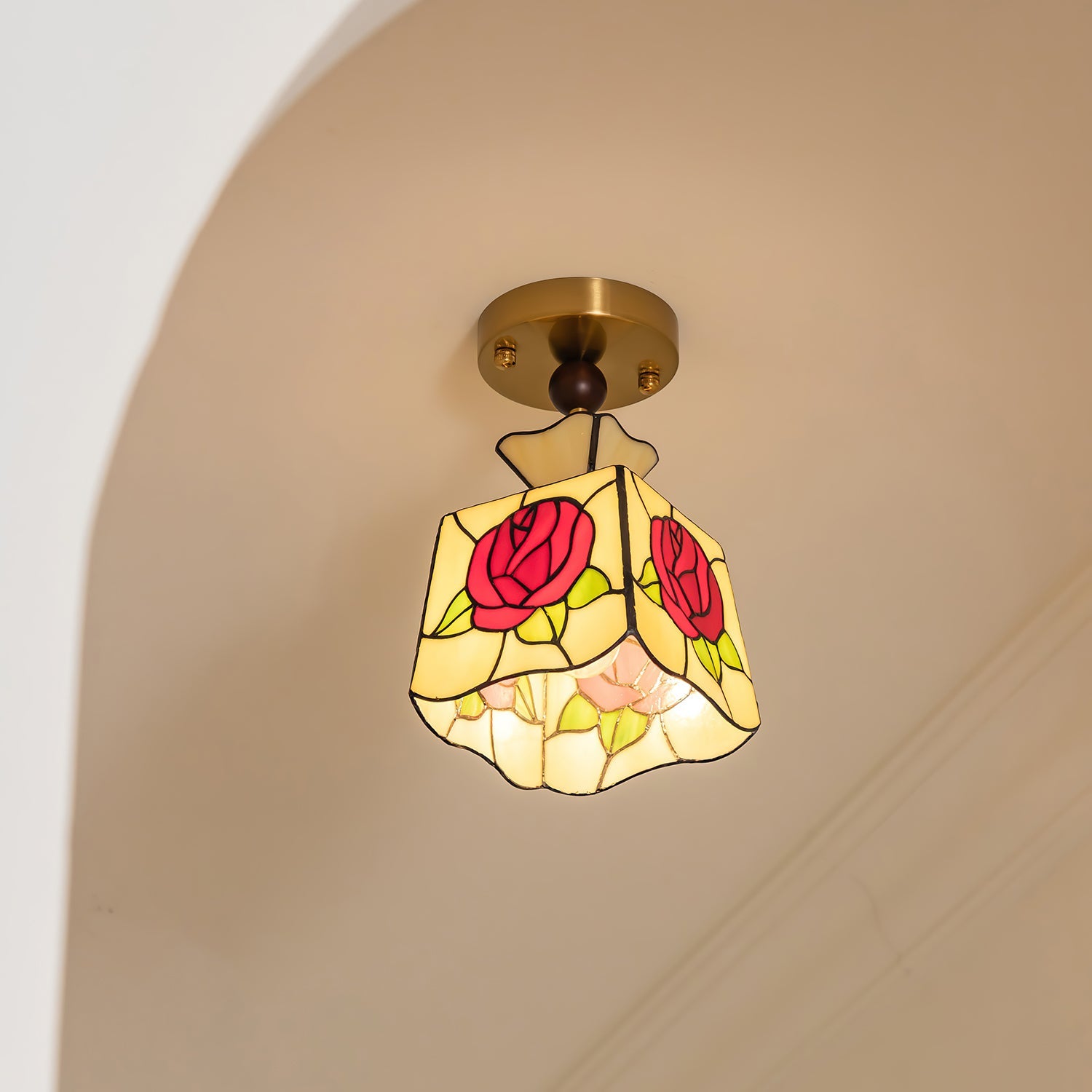 Raselis Tiffany Plafondlamp