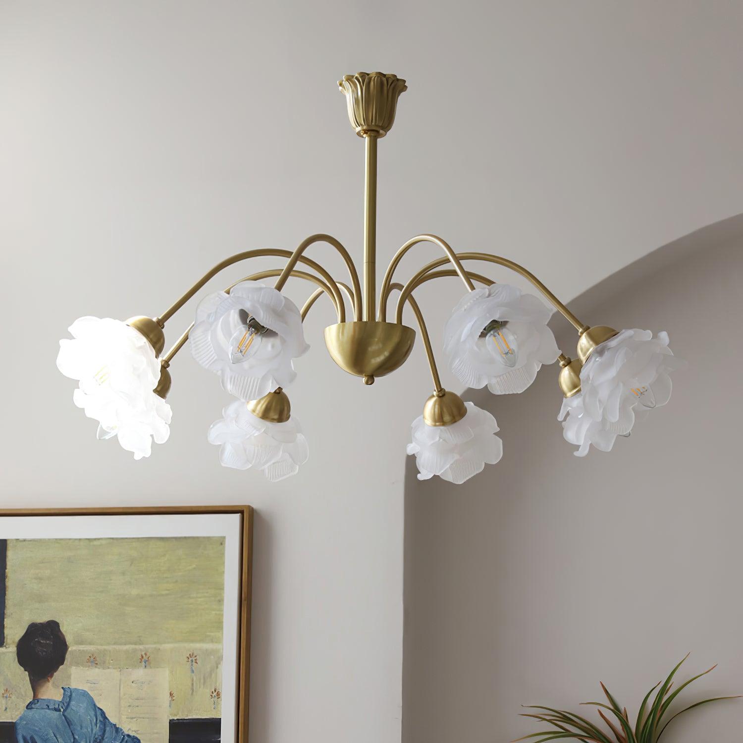 Rosaso Flower Kroonluchter