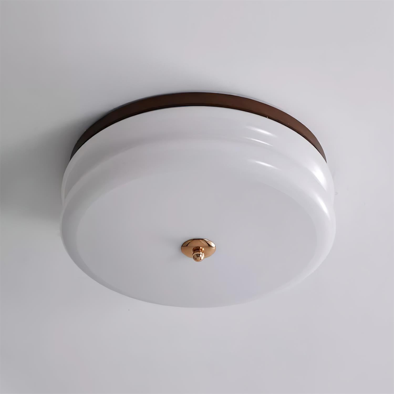 Art Deco Houtdesign Plafondlamp