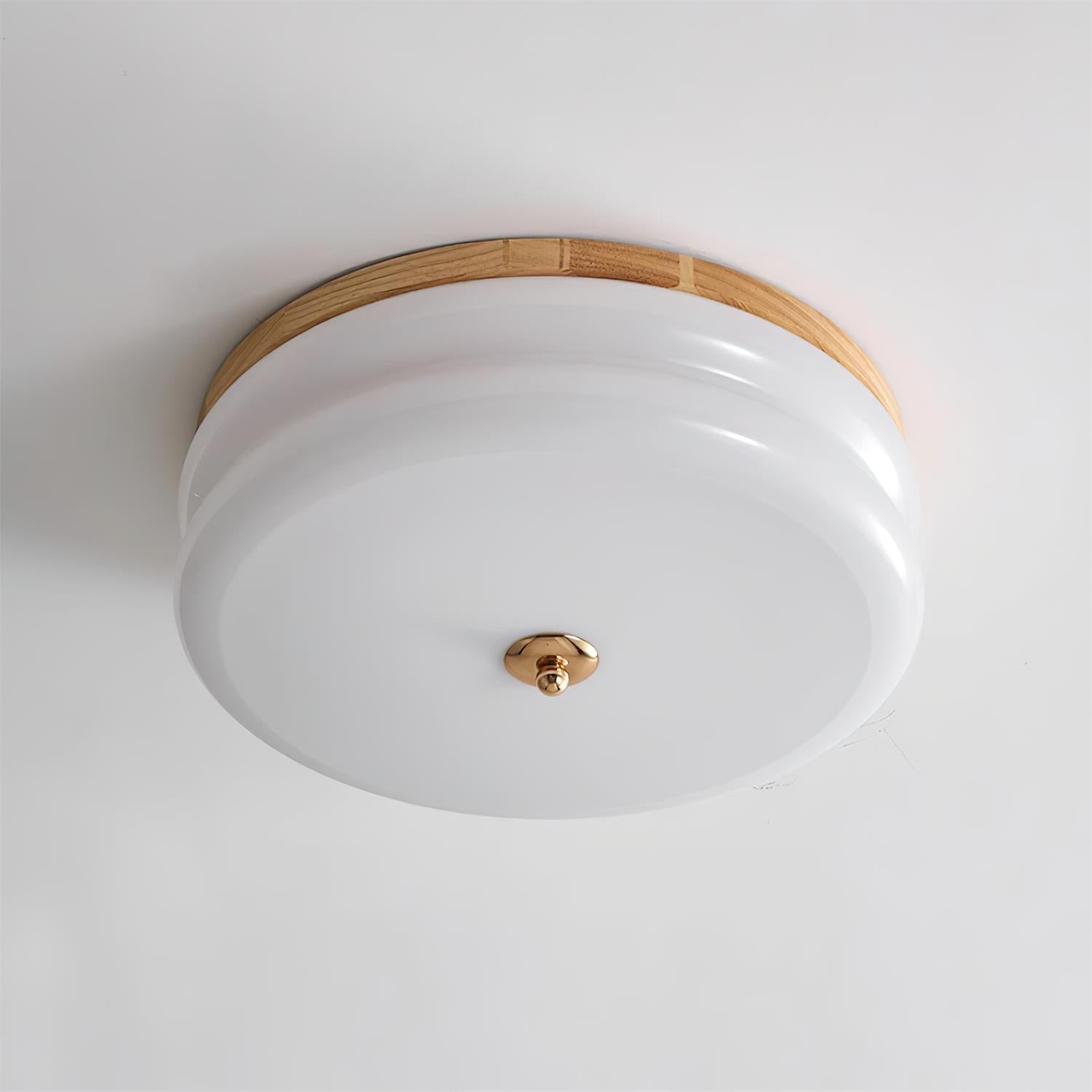 Art Deco Houtdesign Plafondlamp