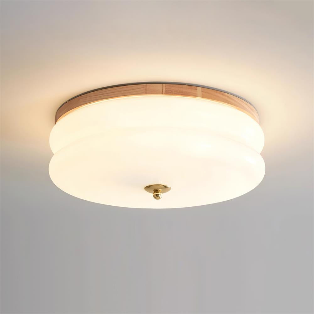 Art Deco Houtdesign Plafondlamp