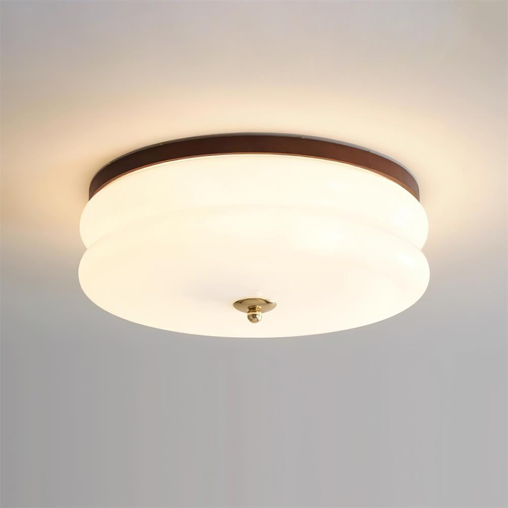 Art Deco Houtdesign Plafondlamp